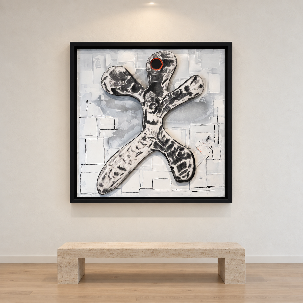 Stardunkk Art - The Witness - One piece with certificate and signature