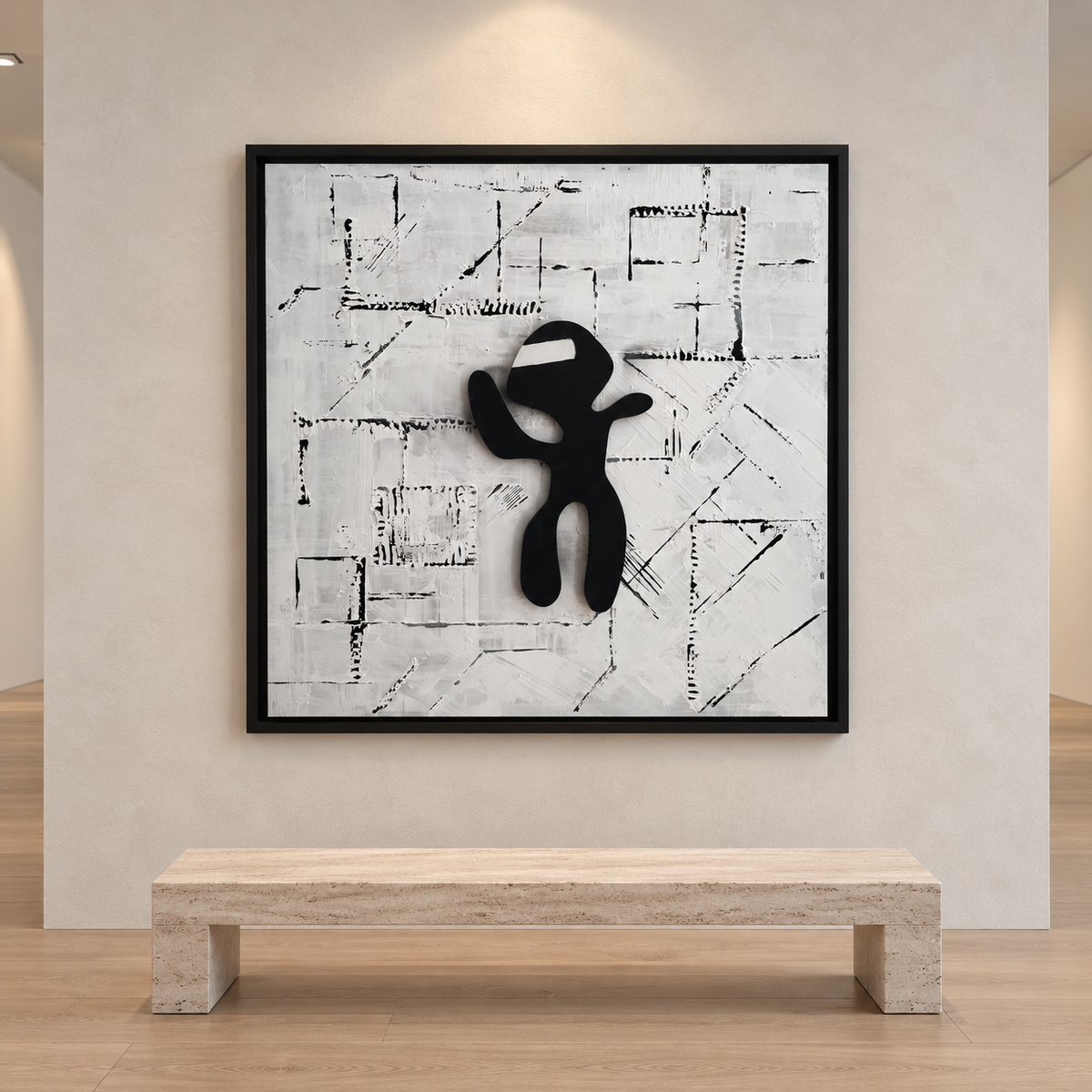 Stardunkk Art - Breaking the grid - One Piece - With Certificate and signature