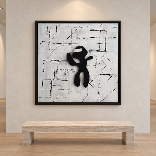Stardunkk Art - Breaking the grid - One Piece - With certificate and signature