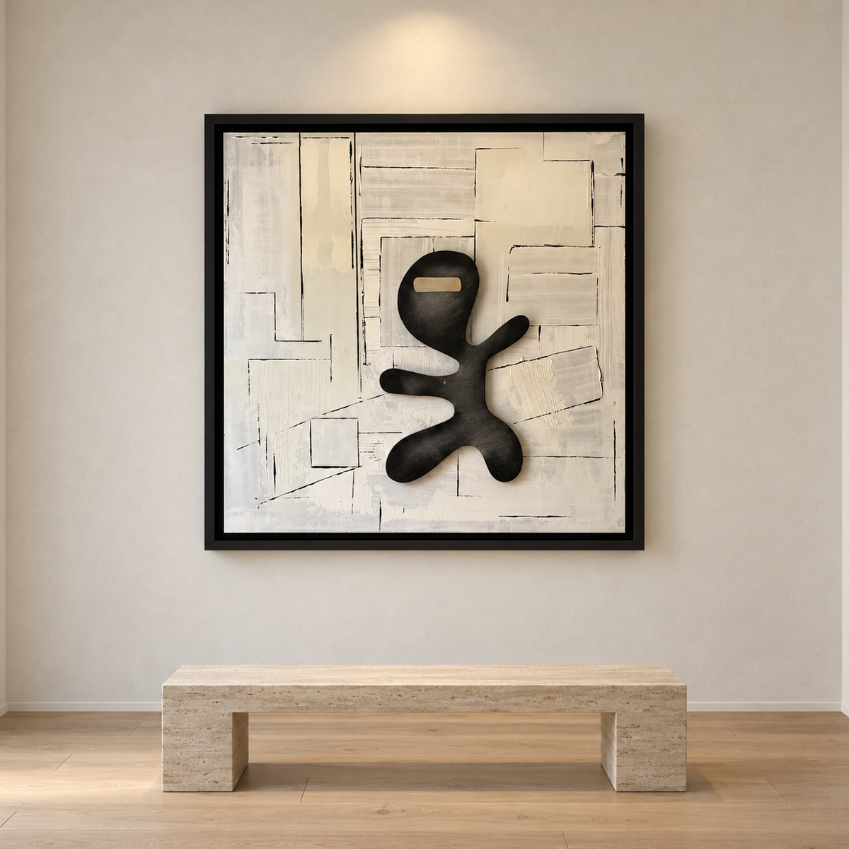 Stardunkk Art - Silent Presence - One Piece - With Certificate and signature